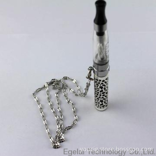 Beatiful silvery chain style ego cigarette lanyard